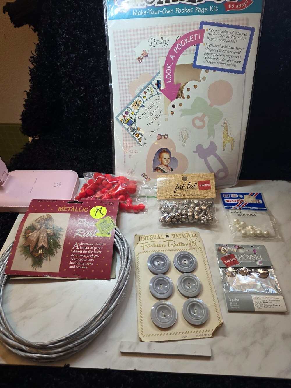 Assorted New in Package Craft Supplies